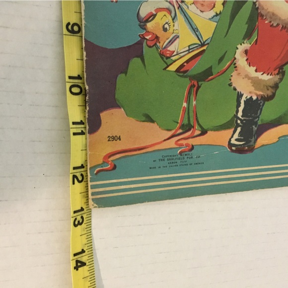 VTG The Night Before Christmas Soft Cover Book 1943 - Picture 12 of 13